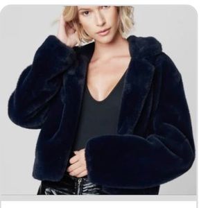 Blank NYC Faux Fur Jacket